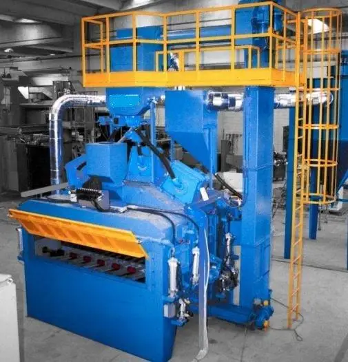 Granigliatrice automatica passante per Bombole gas GPL